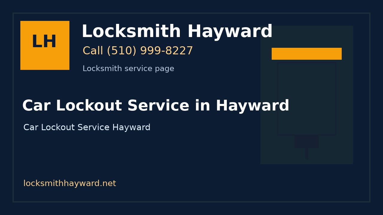 Car Lockout Service in Hayward | Locksmith Hayward image for Locksmith Hayward