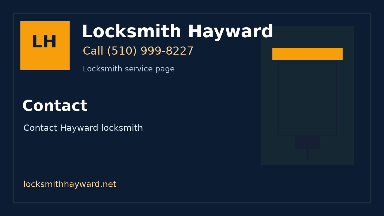 Contact | Locksmith Hayward image for Locksmith Hayward