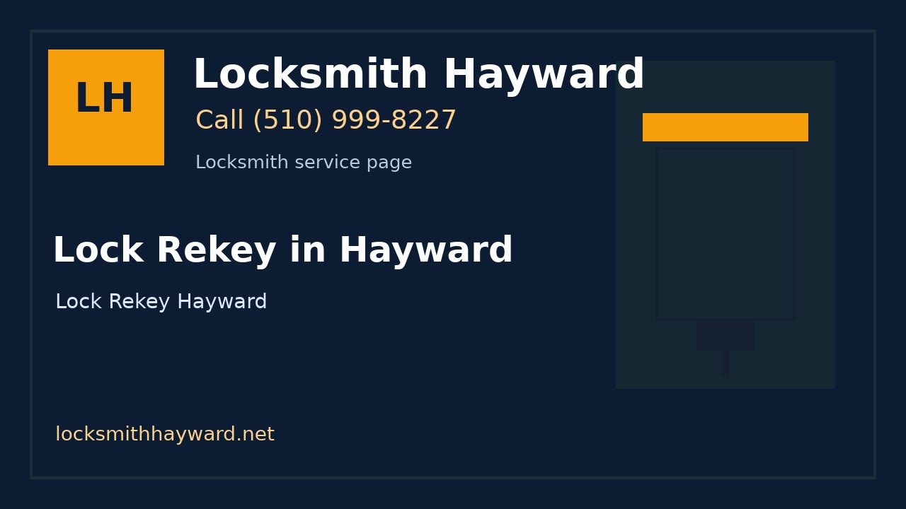 Lock Rekey in Hayward | Locksmith Hayward image for Locksmith Hayward